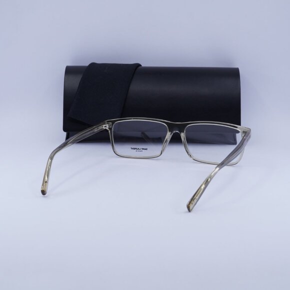 Saint Laurent SL483 006 Rectangle Eyeglasses 58mm – Transparent Yellow - Picture 11 of 11